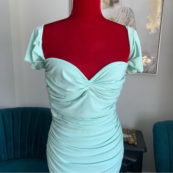 NORMA KAMALI FISHTAIL GOWN - Picture 5 of 16
